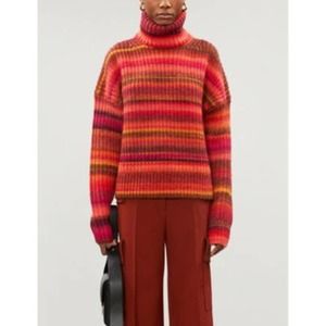 Altuzarra Kelley Striped Wool-Blend Sweater